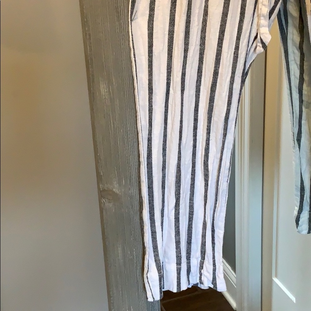 Linen ankle length pants - Picture 2 of 5